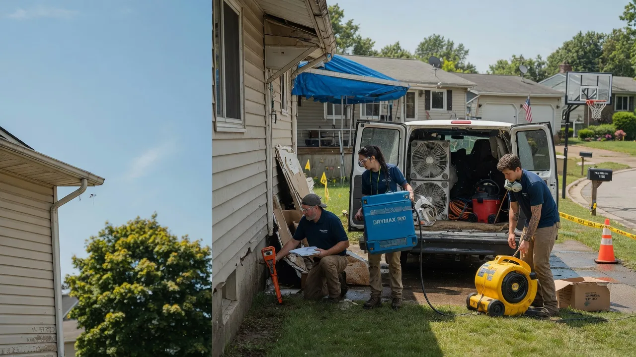 Ceiling Leak Cleanup in Mcdonough, NY near me